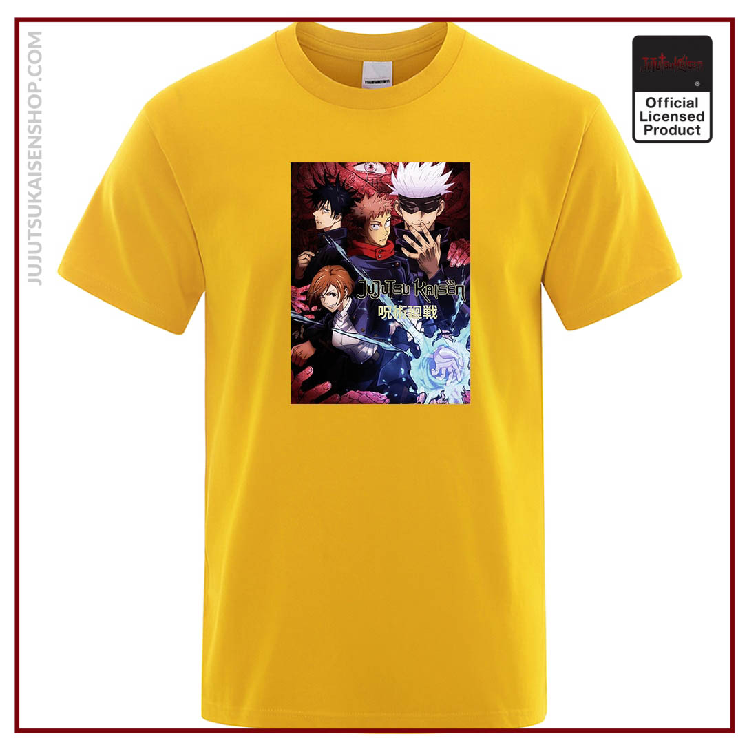 Anime Gojo Satoru T Shirt Men Jujutsu Kaisen Short Sleeve Mens Clothing Summer Tee Shirt Hip 2 - Jujutsu Kaisen Shop