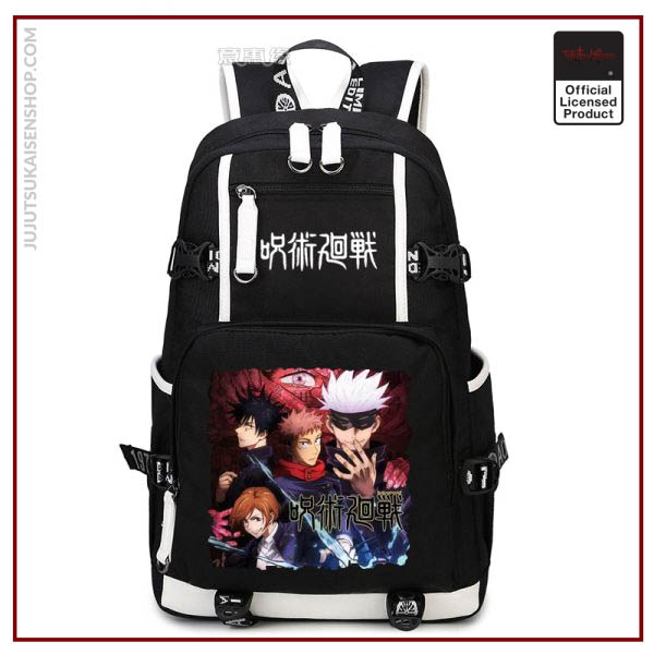 Anime Jujutsu Kaisen Yuji Itadori Backpack Cosplay Canvas Bag Schoolbag Travel Bags 5 - OFFICIAL ®Jujutsu Kaisen Merch
