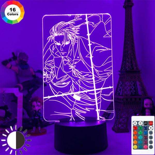 Anime Jujutsu Kaisen 3D Led Night Light Nanami Kento Lamp for Kids Room Decor Birthday Gift - OFFICIAL ®Jujutsu Kaisen Merch