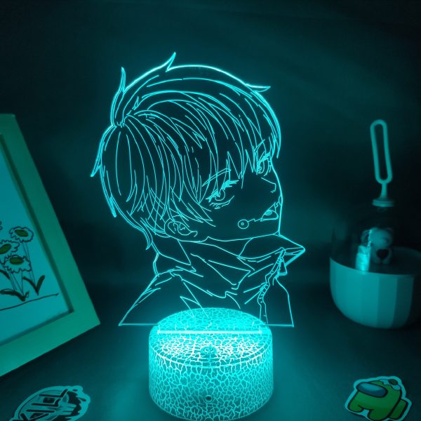 Anime Jujutsu Kaisen Figure Inumaki Toge 3D LED Lava Lamps RGB Night Lights Bedroom Table Decor 5 - OFFICIAL ®Jujutsu Kaisen Merch
