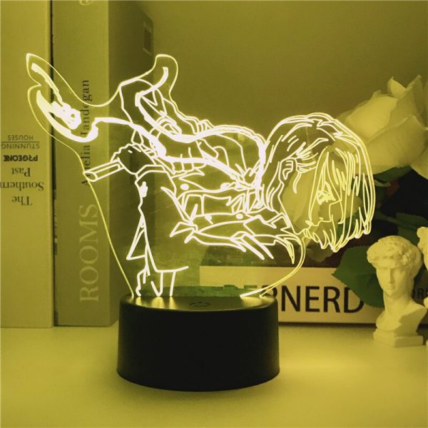 Jujutsu Kaisen 3D LED Night Light Manga Kugisaki Nobara Fans Kids Creative Gifts Desk Table Lamps 1 - OFFICIAL ®Jujutsu Kaisen Merch