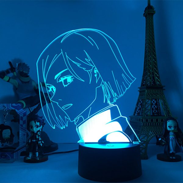 Jujutsu Kaisen Anime Lamp Kugisaki Nobara Led Night Light for Room Deco Birthday Gift Kids Jujutsu 1 - OFFICIAL ®Jujutsu Kaisen Merch