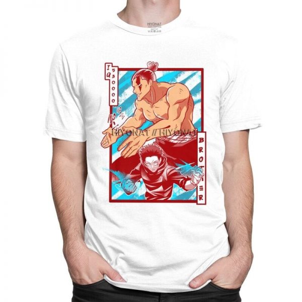 Jujutsu Kaisen Aoi Todo And Yuji Itadori T Shirt Men 100 Cotton Tee Top Anime Manga 1 - OFFICIAL ®Jujutsu Kaisen Merch