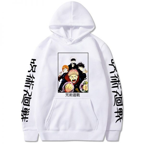 Jujutsu Kaisen Printed Men women Hoodie Sweatshirt Clothes Harajuku Fashion Hoodie Sweatshirt Japanese Anime Gojo Satoru 1 - OFFICIAL ®Jujutsu Kaisen Merch