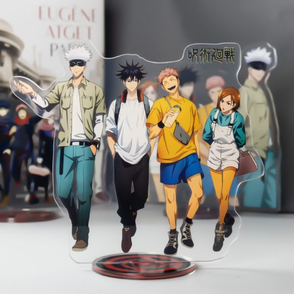 Anime Jujutsu Kaisen Cosplay Satoru Gojo Acrylic Stands Yoji Itadori Sakuna Megumi Character Model Desk Decor - OFFICIAL ®Jujutsu Kaisen Merch