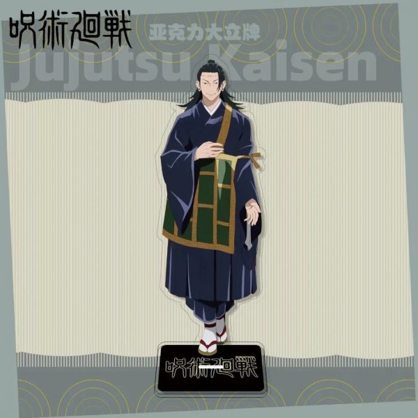 Anime Jujutsu Kaisen Big Acrylic Figure Geto Suguru Gojo Satoru Stand Model Toys Kawaii Accessories For - OFFICIAL ®Jujutsu Kaisen Merch