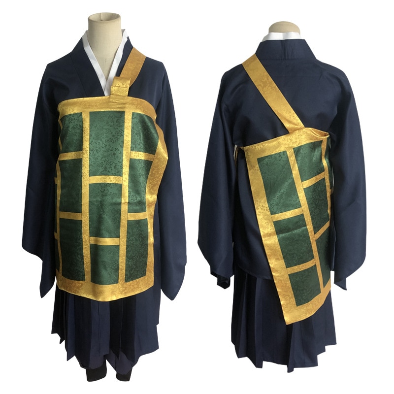 Anime Jujutsu Kaisen Cosplay Costumes Geto Suguru school uniforms kimono Black Blue costumes for Women Men