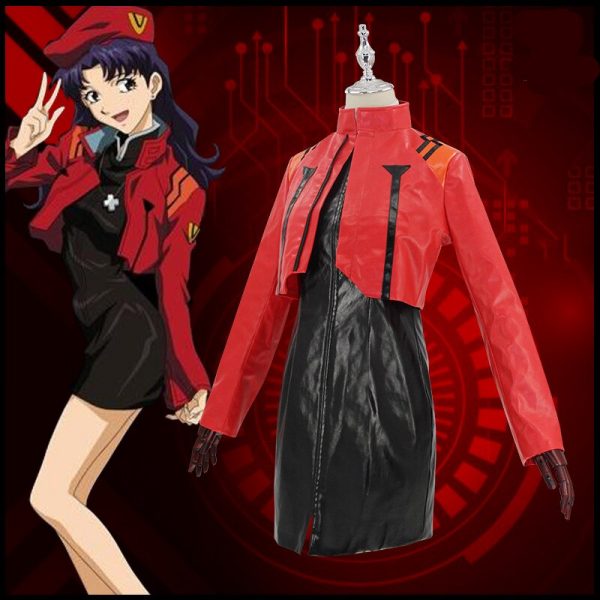 The Anime EVA cos Katsuragi Misato cosplay costume Theater version 2021 1 - OFFICIAL ®Jujutsu Kaisen Merch