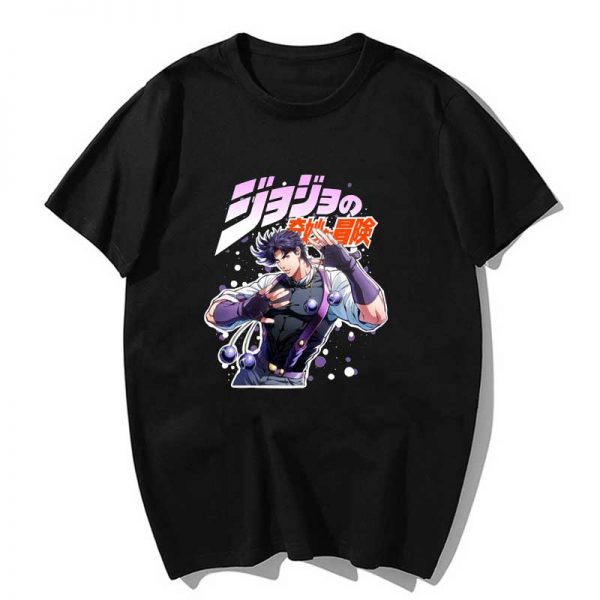 2020 Jojo Bizarre Adventure Joseph Jostar T Shirt Men Kawaii Tops Cartoon Karate Graphic Tees Shirt 1 1 - OFFICIAL ®Jujutsu Kaisen Merch
