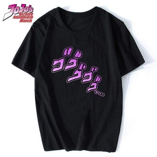 jojo menacing shirt jojos bizarre adventure merch 487 - OFFICIAL ®Jujutsu Kaisen Merch